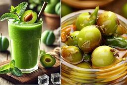 اسموتی گوجه سبز؛ نوشیدنی ترش و خنک برای روزهای گرم تابستان
