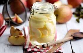 طرز تهیه کمپوت سیب در خانه