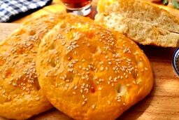ببینید؛ طرز تهیه نان شیرمال خوشمزه بدون شکر و تخم مرغ
