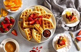 طرز تهیه وافل