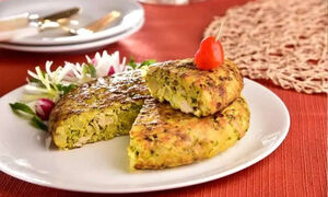 طرز تهیه کوکو چغترمه؛ صبحانه عروسی رشتی‌ها