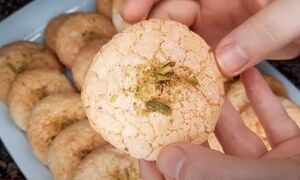 طرز تهیه شیرینی نارگیلی بازاری برای عید نوروز