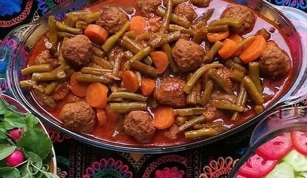 امروز با لوبیا سبز این خورش خوشمزه را درست کنید