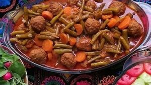 امروز با لوبیا سبز این خورش خوشمزه را درست کنید