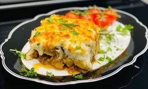 کباب مجاری با سس بشامل؛ یک غذای متفاوت و خوشمزه برای ناهار