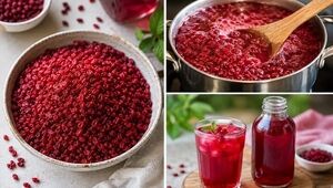 طرز تهیه شربت زرشک خانگی