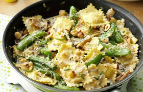 طرز تهیه راویولی نخود فرنگی؛ غذای ایتالیایی برای سفره‌های خاص