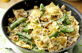 طرز تهیه راویولی نخود فرنگی؛ غذای ایتالیایی برای سفره‌های خاص