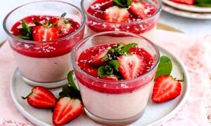این دسر خوشمزه بعد از غذا می‌چسبد