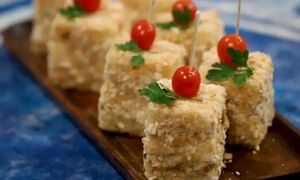 کیک مرغ خانگی با طعمی فوق العاده و مناسب مهمانی ها