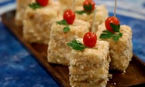 کیک مرغ خانگی با طعمی فوق العاده و مناسب مهمانی ها