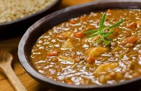 آش آلوی قم مخصوص وگن ها