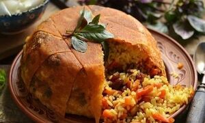 طرز تهیه شاه پلو مخلوط؛ مخصوص عاشقان ته‌دیگ