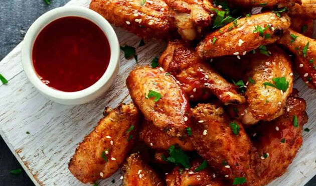 طرز تهیه بوفالو وینگز با بال مرغ