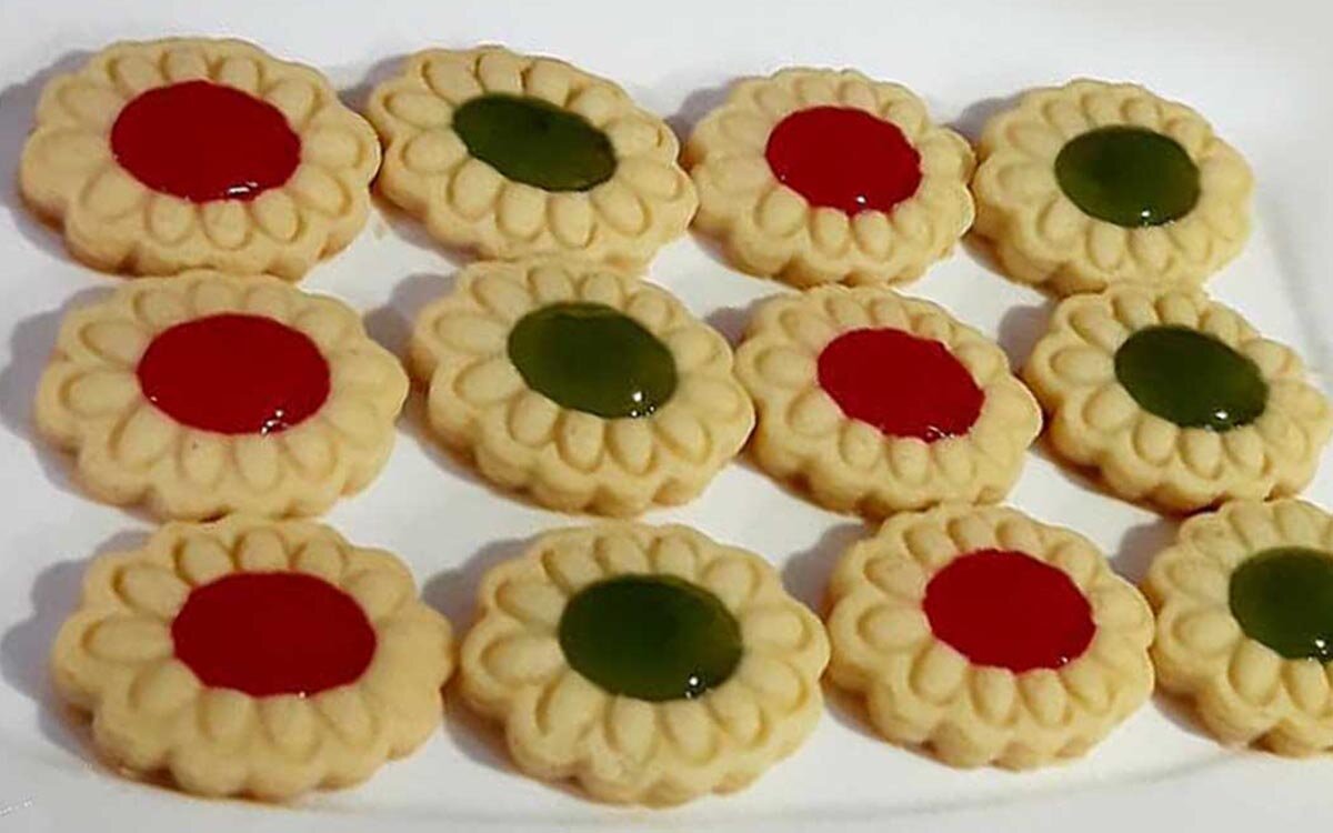 طرز تهیه شیرینی یاقوتی