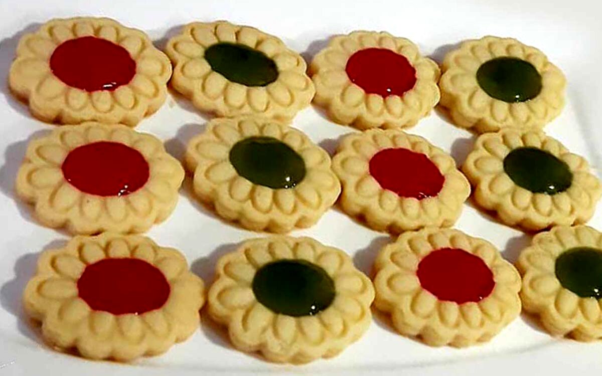طرز تهیه شیرینی یاقوتی