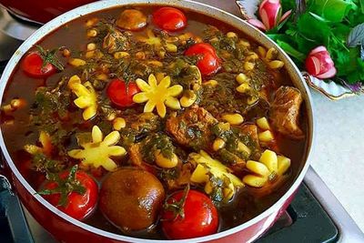 طرز تهیه خورش تره کوهی ایلام