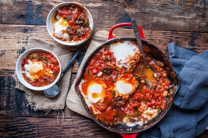طرز تهیه املت شکشوکه 