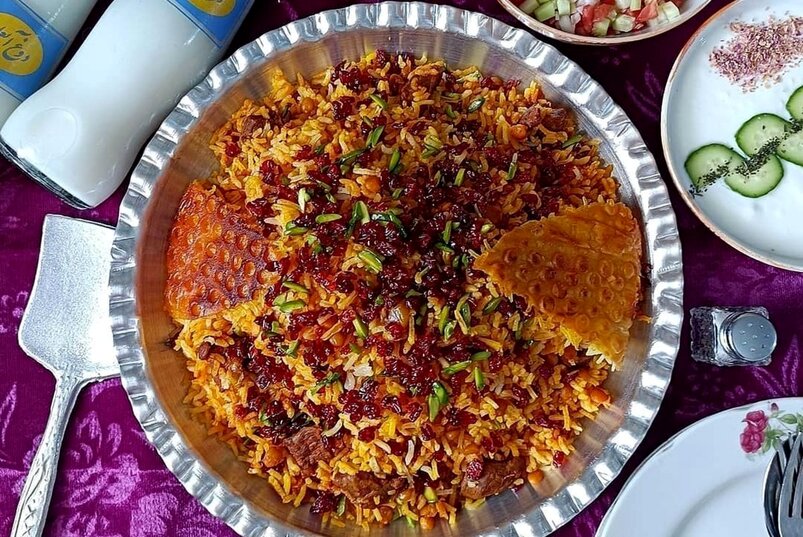 طرز تهیه نثارپلو با مرغ؛ مجلسی و خوش عطر