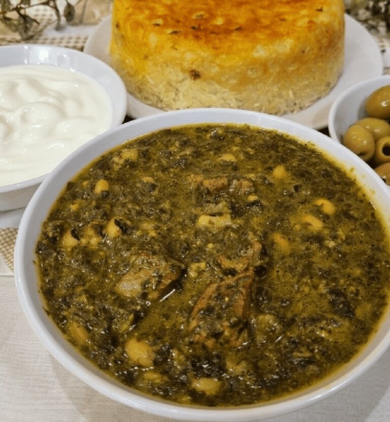 طرز تهیه خورش خرفه (پرپین) بوشهری