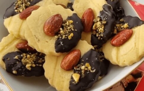 (ویدئو) طرز تهیه شیرینی زعفرانی مجلسی برای عید