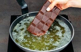 (ویدئو) دستور تهیه یک «دسر شکلاتی» خوشمزه و خلاقانه