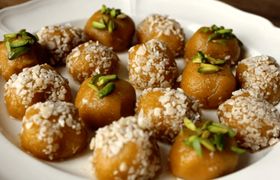 طرز تهیه حلوا سنتی زعفرانی