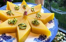 طرز تهیه حلوا مسقطی شیرازی
