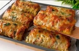 (ویدئو) طرز تهیه ساندویچ مرغ با رول سیب زمینی