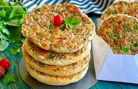 (ویدیو) غذای بدون گوشت خوشمزه با نان پیتزایی!