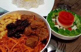 طرز تهیه خورشت بناب آذربایجان شرقی با لوبیا و گوشت