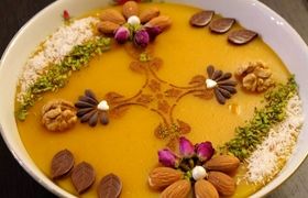 (ویدیو) طرز تهیه کاچی دسر خوشمزه و سنتی ایرانی