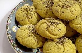 طرز تهیه شیرینی کناک آملی (آغوز کنا) با طعم زعفران و رازیانه