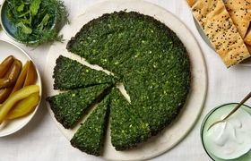 ترکیبات سبزی کوکو + اندازه سبزی کوکو برای ۸ نفر