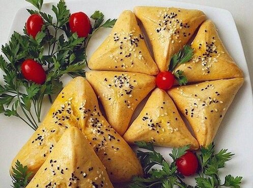 طرز تهیه فطایر مرغ عربی