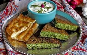 طرز تهیه کوکوی شنگ، یک کوکوی بهاری با طعم بی‌نظیر