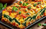 (ویدئو) طرز تهیه کوکو با اسفناج و سیب زمینی