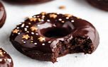 طرز تهیه دونات شکلاتی با فر و بدون فر