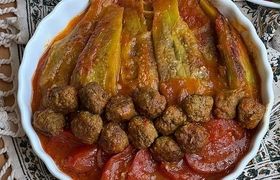 دستور پخت کوفته قلقلی با بادمجان