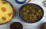 طرز تهیه خورشت آلو اسفناج با رب انار و گردو