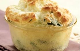 طرز تهیه “سوفله اسفناج” و ژامبون