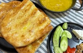 طرز تهیه نان بربری روغنی در فر