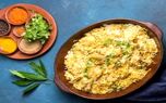 طرز تهیه گشنیز پلو با مرغ زعفرانی مجلسی؛ خوشمزه فوری