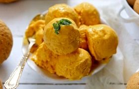 طرز تهیه بستنی انبه در خانه