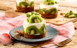طرز تهیه کرم چیز کیوی؛ دسری مجلل و خیره‌کننده