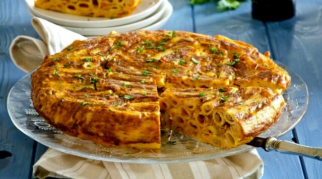 (ویدیو) دستور پخت کوکو ماکارونی؛ خوشمزه و متفاوت