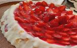 طرز تهیه روکر توت فرنگی؛ با بیسکویت پتی بور و خامه
