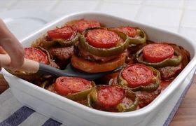 طرز تهیه خوراک گوشت و بادمجان ترکیه‌ای بسیار لذیذ