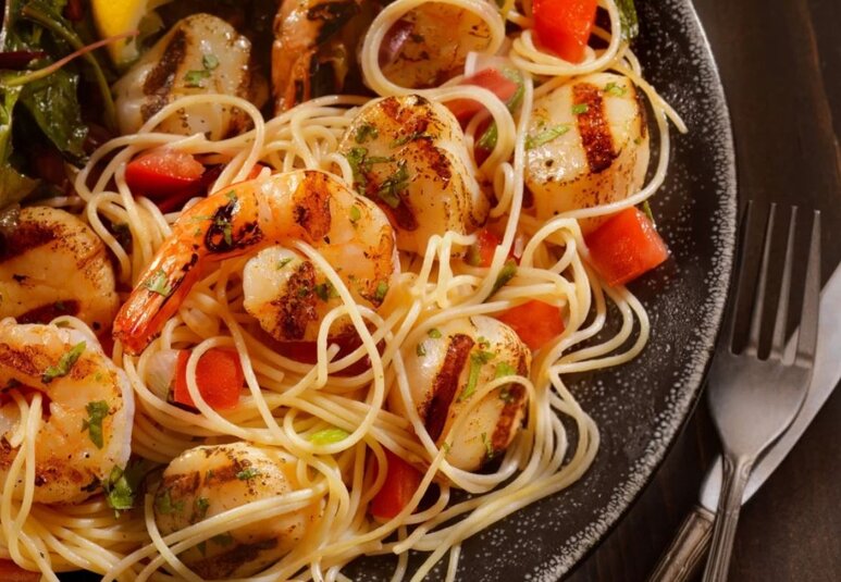 طرز تهیه 2 مدل پاستا میگو؛ ساده و سریع