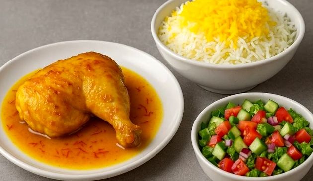 ببینید؛ طرز پخت مرغ مشهدی؛ جشنی از طعمها 